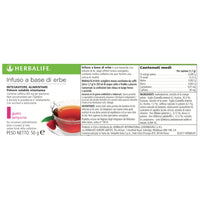 Infuso a base di erbe  Gusto Lampone 51g